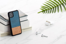 MAN&WOOD SmartPhone case iPhone 11 denim black