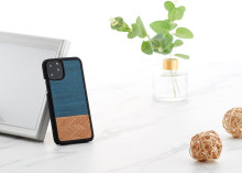 MAN&WOOD SmartPhone case iPhone 11 Pro denim black