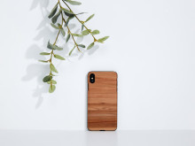 MAN&WOOD SmartPhone case iPhone XS Max cappuccino black