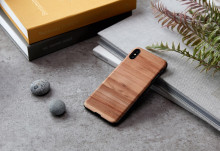 MAN&WOOD SmartPhone case iPhone XS Max cappuccino black