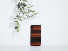 MAN&WOOD SmartPhone case iPhone XS Max ebony black