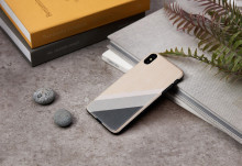 MAN&WOOD SmartPhone case iPhone XS Max gray suit black