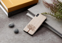 MAN&WOOD SmartPhone case iPhone XS Max apple tree black