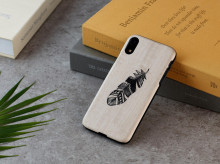 MAN&WOOD SmartPhone case iPhone XR indian black