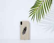 MAN&WOOD SmartPhone case iPhone XR indian white