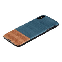 MAN&WOOD SmartPhone case iPhone XS Max denim black