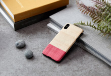 MAN&WOOD SmartPhone case iPhone XS Max miss match white