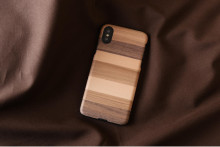 MAN&WOOD SmartPhone case iPhone X/XS sabbia black