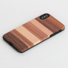 MAN&WOOD SmartPhone case iPhone X/XS sabbia black