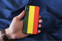 MAN&WOOD SmartPhone case iPhone X/XS reggae black