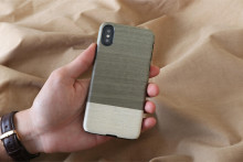 MAN&WOOD SmartPhone case iPhone X/XS einstein black