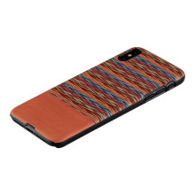 MAN&WOOD SmartPhone case iPhone X/XS browny check black