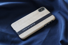 MAN&WOOD SmartPhone case iPhone X/XS diario black