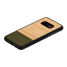 MAN&WOOD SmartPhone case Galaxy S10e bamboo forest black