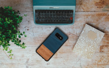 MAN&WOOD SmartPhone case Galaxy S10e denim black