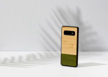 MAN&WOOD SmartPhone case Galaxy S10 Plus bamboo forest black