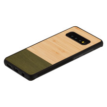 MAN&WOOD SmartPhone case Galaxy S10 Plus bamboo forest black