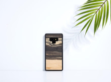 MAN&WOOD SmartPhone case Galaxy Note 9 white ebony black