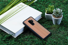 MAN&WOOD SmartPhone case Galaxy S9 Plus cappuccino black