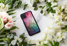 iKins SmartPhone case iPhone 11 Pro Max water flower black