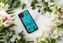 iKins SmartPhone case iPhone 11 Pro Max almond blossom black