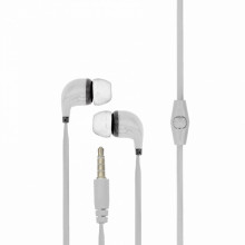 Sbox Stereo Earphones With Microphone EP-038 White