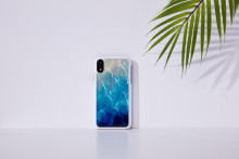 iKins SmartPhone case iPhone XR blue lake white