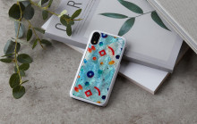 iKins SmartPhone case iPhone XR poppin rock white