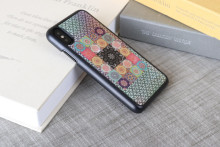 iKins SmartPhone case iPhone XS/S flower garden black