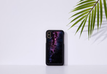 iKins SmartPhone case iPhone XS/S milky way black