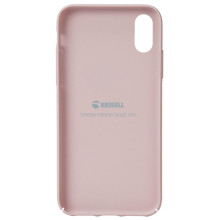 Krusell Sandby Cover Apple iPhone XS Max dusty pink