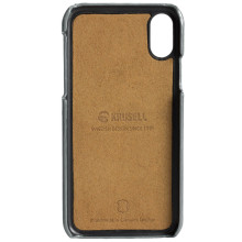 Krusell Sunne 2 Card Cover Apple iPhone XS Max vintage grey