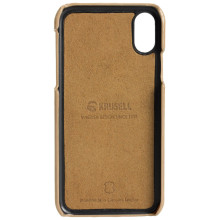 Krusell Sunne 2 Card Cover Apple iPhone XS Max vintage nude