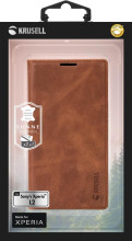 Krusell Sunne 2 Card Foliowallet Sony Xperia L2 vintage cognac