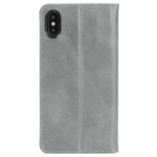 Krusell Sunne 4 Card FolioWallet Apple iPhone XS vintage grey