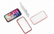 Devia Elegant anti-shock case iPhone XS/X (5.8) pink