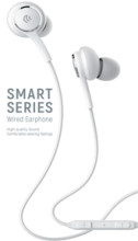 Devia Smart Series Wired Earphone (3.5) White