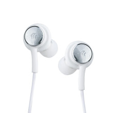 Devia Smart Series Wired Earphone (3.5) White