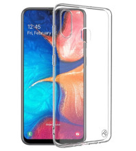 Tellur Cover Basic Silicone for Samsung Galaxy A20 transparent