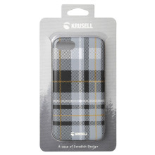 Krusell Limited Cover Apple iPhone 8/7 plaid dark grey