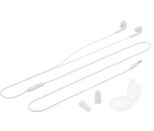 Tellur In-Ear Headset Fly, Noise Reduction Memory Foam Ear Plugs White