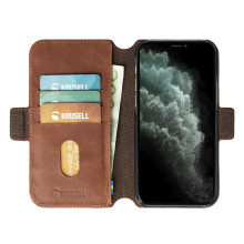 Krusell Sunne PhoneWallet Apple iPhone 12 Pro Max vintage cognac