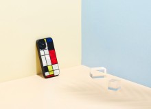 iKins case for Apple iPhone 12 mini mondrian black