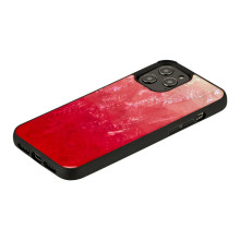 iKins case for Apple iPhone 12/12 Pro pink lake black