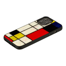 iKins case for Apple iPhone 12 Pro Max mondrian black