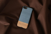 MAN&WOOD case for iPhone 7/8 denim black