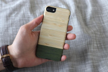 MAN&WOOD case for iPhone 7/8 bamboo forest black