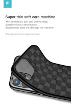 Devia Woven2 Pattern Design Soft Case iPhone 11 Pro Max black