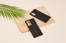 MAN&WOOD case for Galaxy Note 20 ebony black