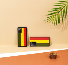 MAN&WOOD case for Galaxy Note 20 reggae black